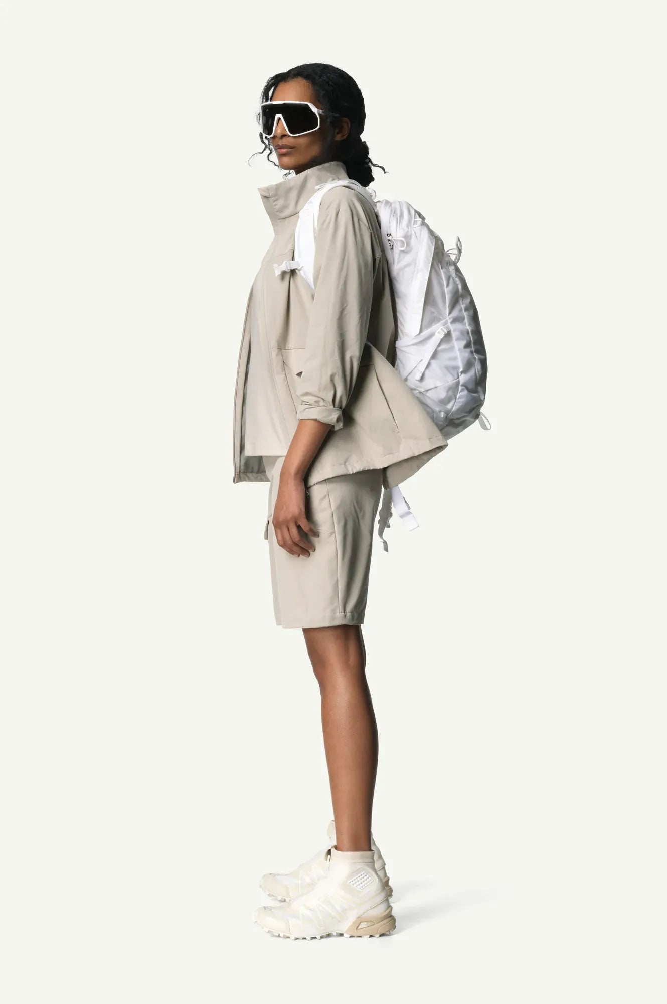 houdini-go-w-s-go-shorts-damen-sandstorm-ripstop-wasserabweisend image 3