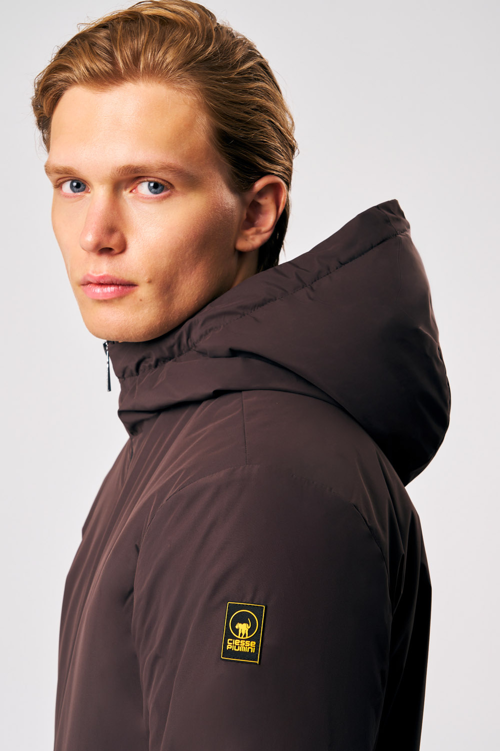 ciesse-outdoor-peter-winterjacke-braun-mit-kapuze-regular image 4