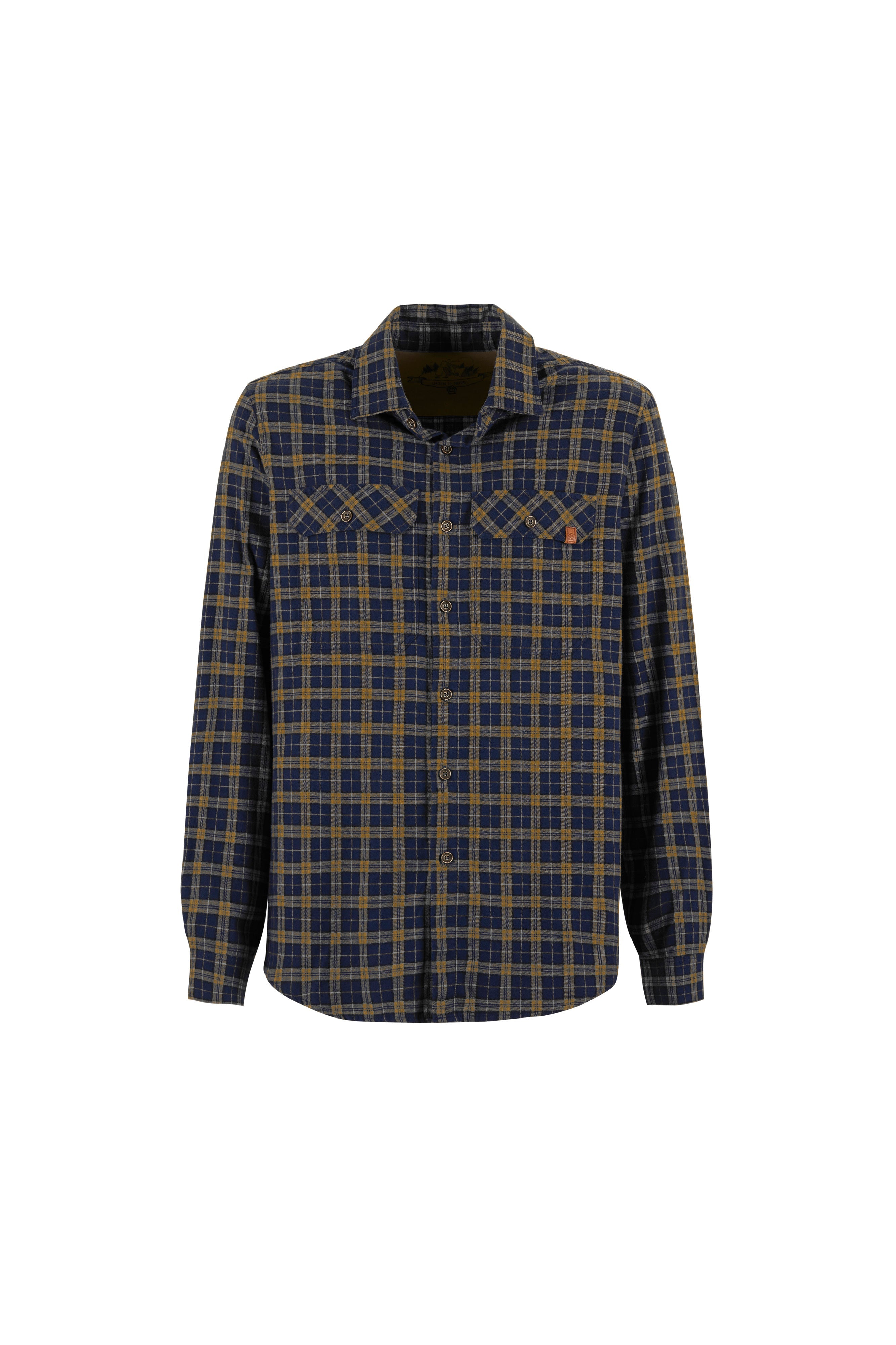 e9-peppino-2-3-karohemd-grey-check-baumwolle image 8