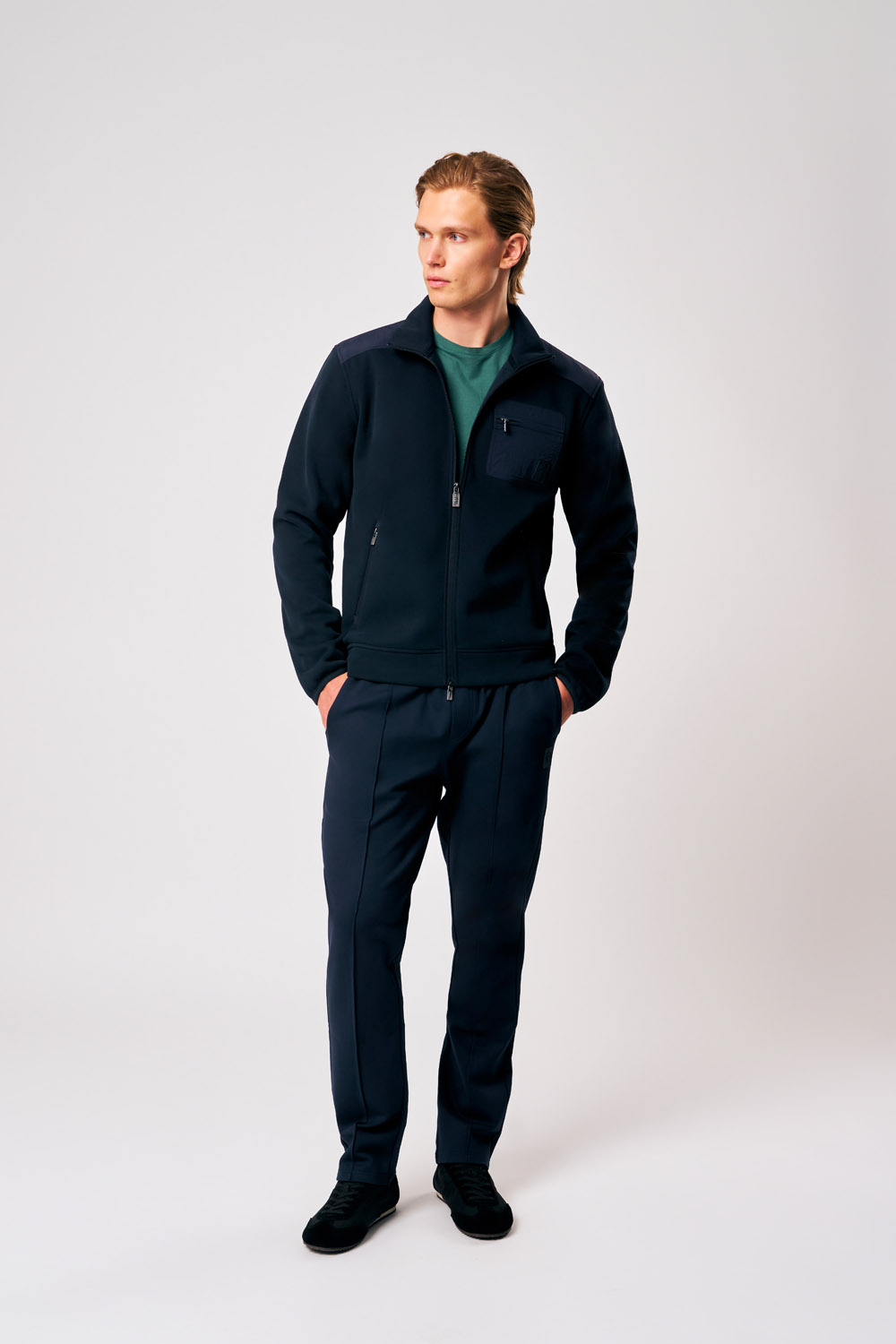 ciesse-outdoor-ziad-full-zip-fleecejacke-herren-blau image 2