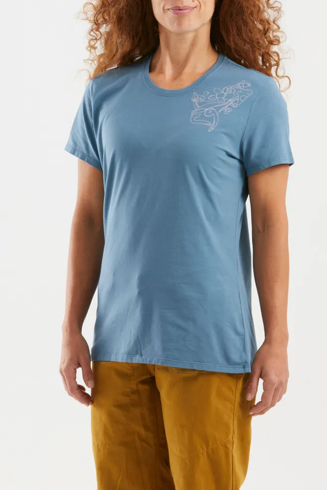 e9-mush-t-shirt-agave-829-bio-baumwolle-slim-fit image 1