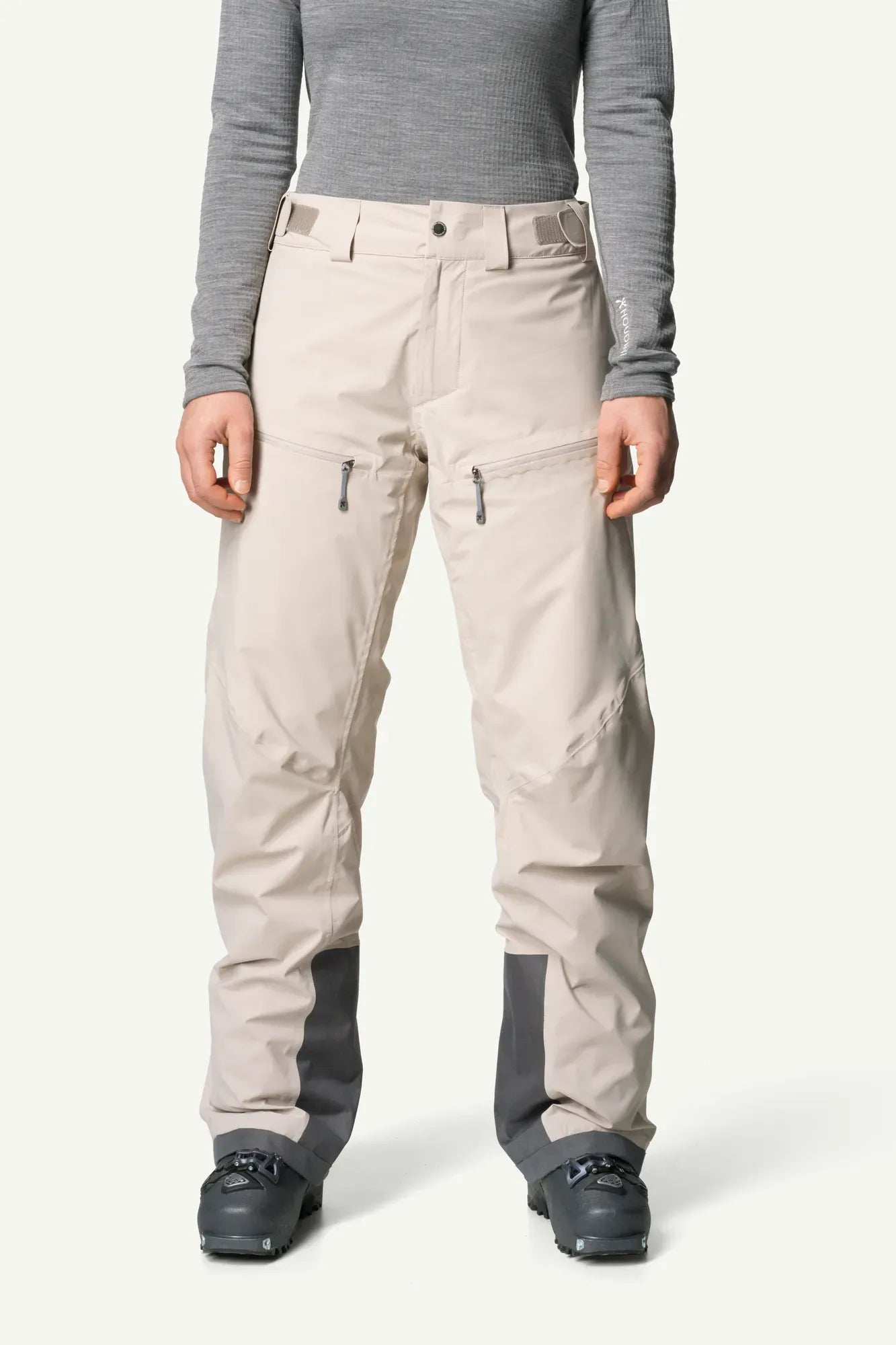 houdini-ride-insulated-pants-skihose-damen-sandstorm-wasserdicht image 1