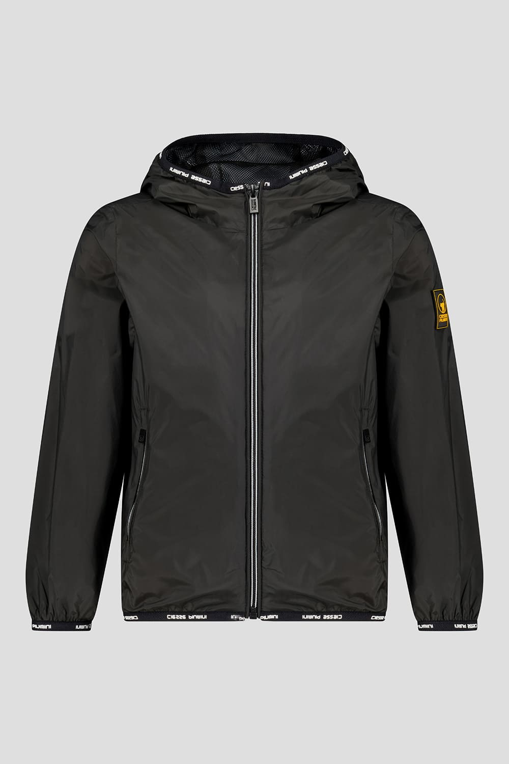 ciesse-outdoor-windjacke-schwarz-unisex-kapuze-wasserdicht image 1
