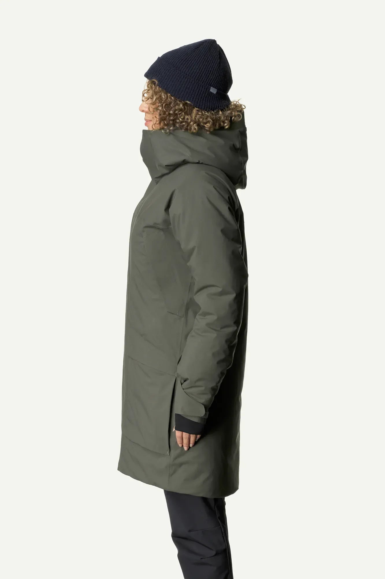 houdini-the-square-fall-in-parka-damen-baremark-green-wasserdicht image 3