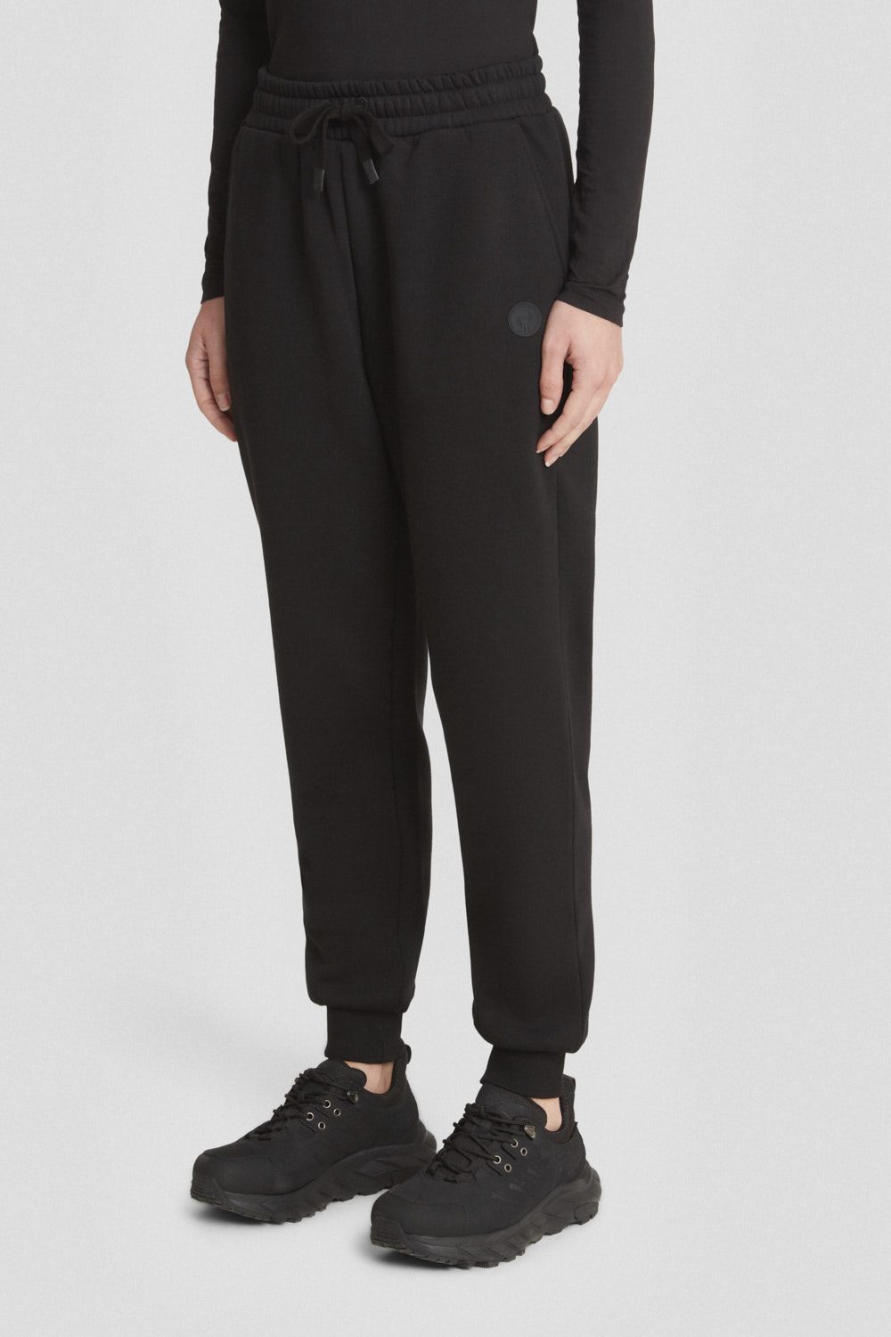 ciesse-sporthose-lang-schwarz-baumwolle-kordelzug image 2