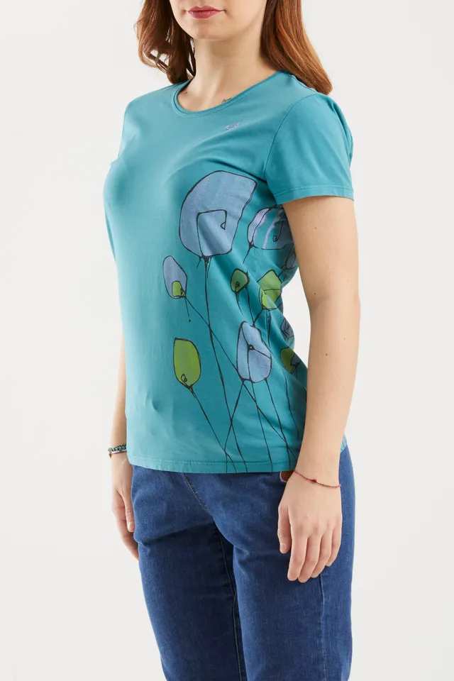 e9-bibi-t-shirt-bio-baumwolle-ash-s-slim-fit image 1