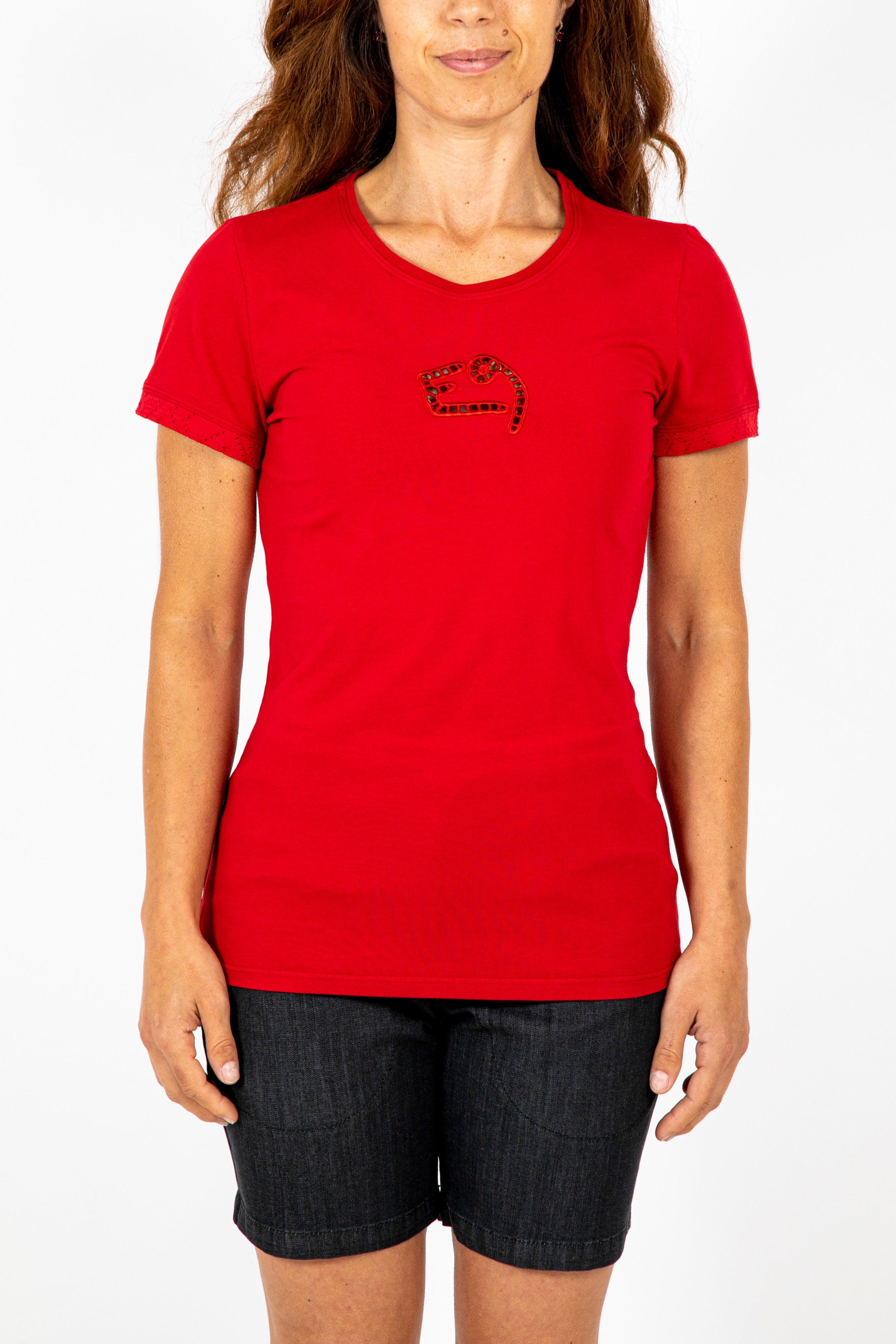 e9-holez-t-shirt-watermelon-bio-baumwolle-slim image 1