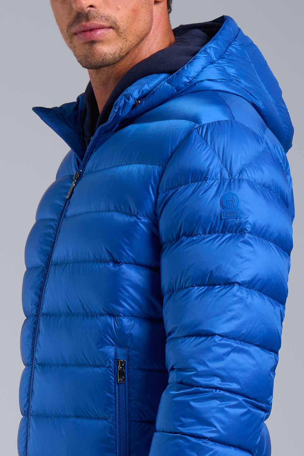ciesse-piumini-ned-daunenjacke-kobaltblau-200g-kapuze image 4