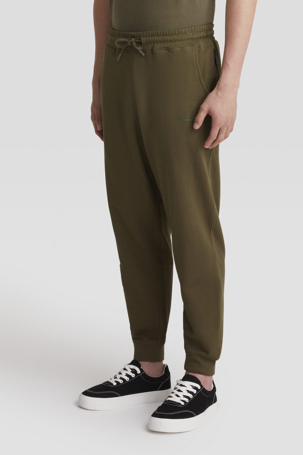 ciesse-outdoor-hose-herren-milit-rgr-n-baumwolle-kordelzug image 2
