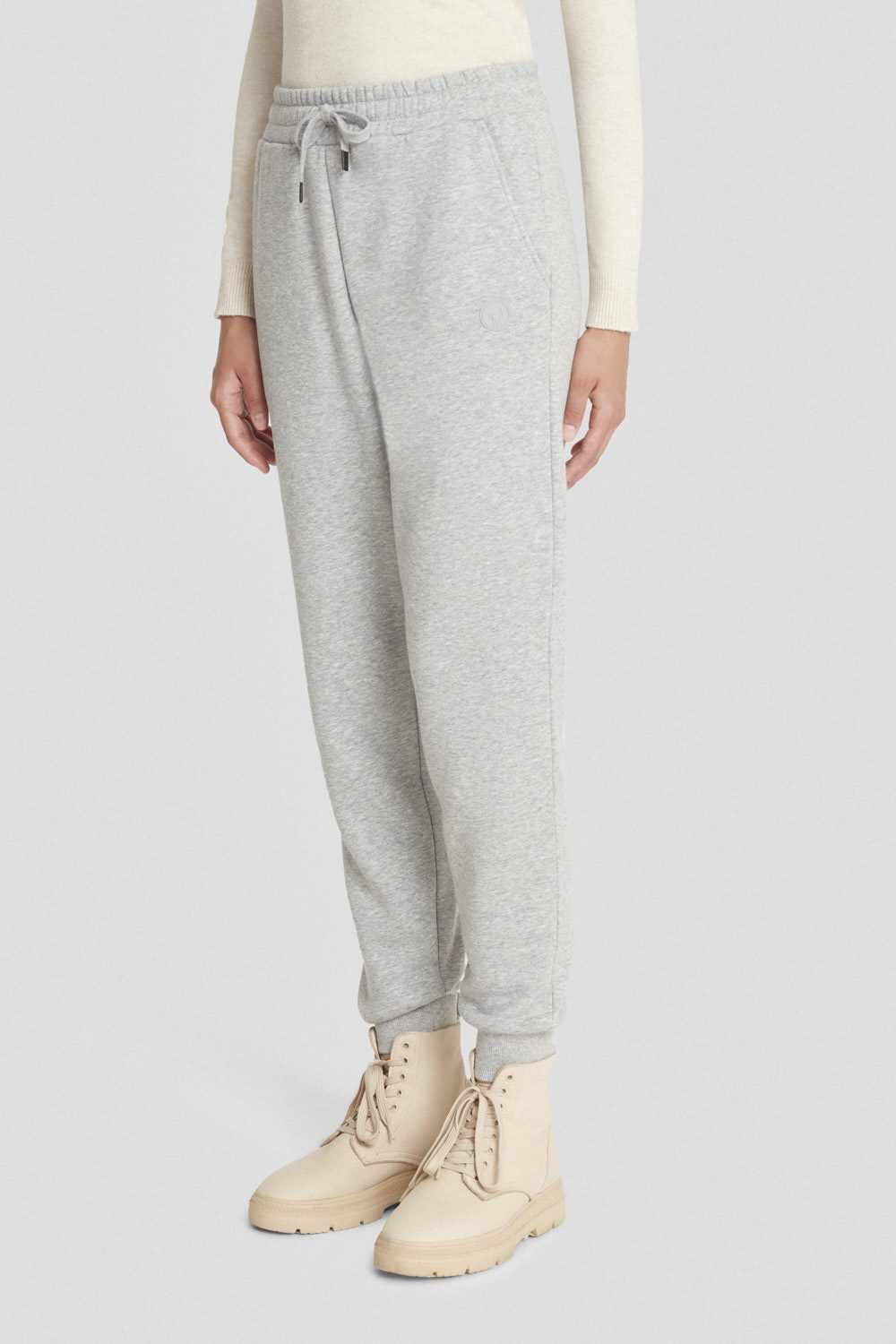ciesse-pantaloni-jogginghose-grau-lang-kordelzug-baumwolle image 2