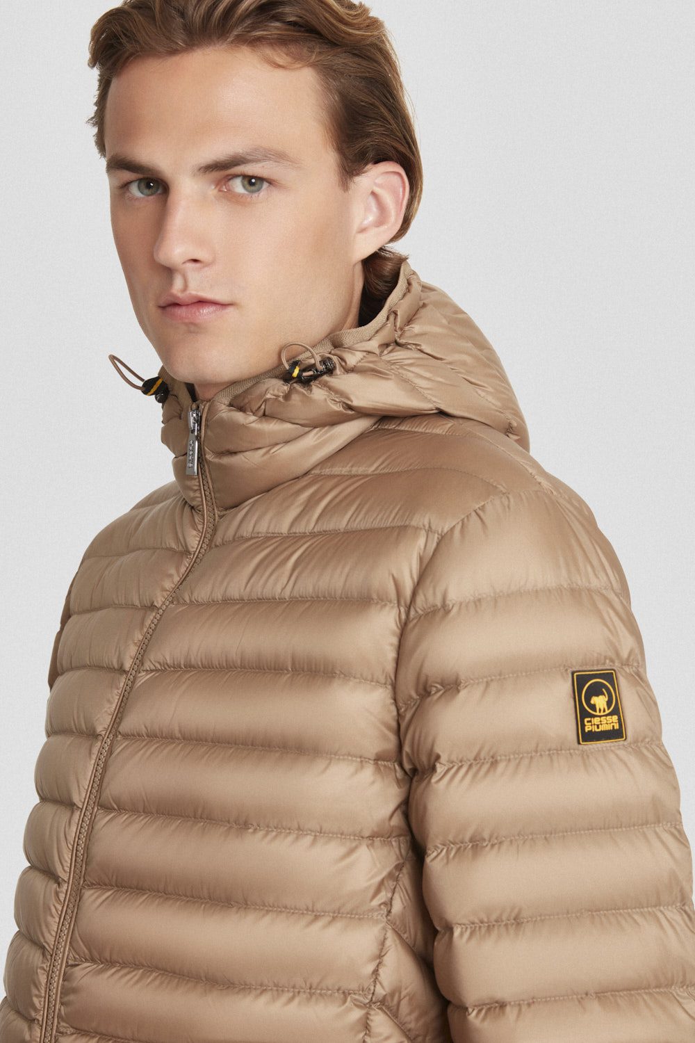 ciesse-outdoor-piumini-daunenjacke-beige-kapuze-800fp-2 image 3