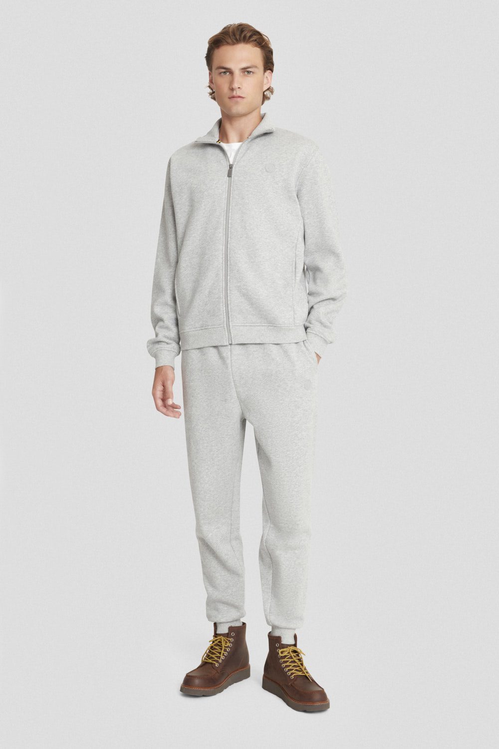 ciesse-outdoor-sweatjacke-grau-baumwolle-rei-verschluss image 2