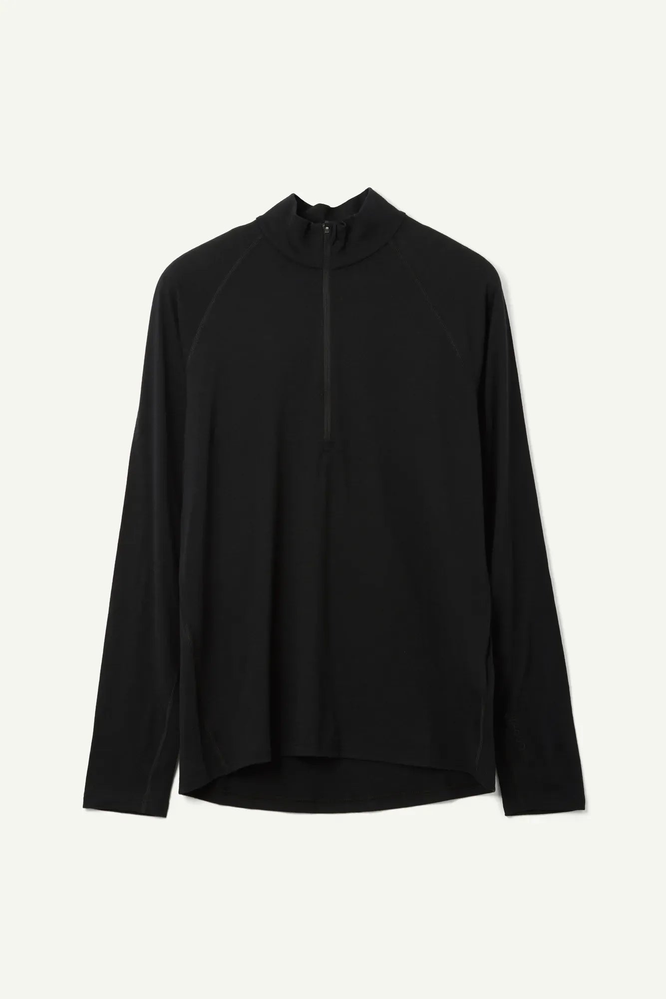 houdini-puremerino-half-zip-baselayer-herren-true-black-merino image 2