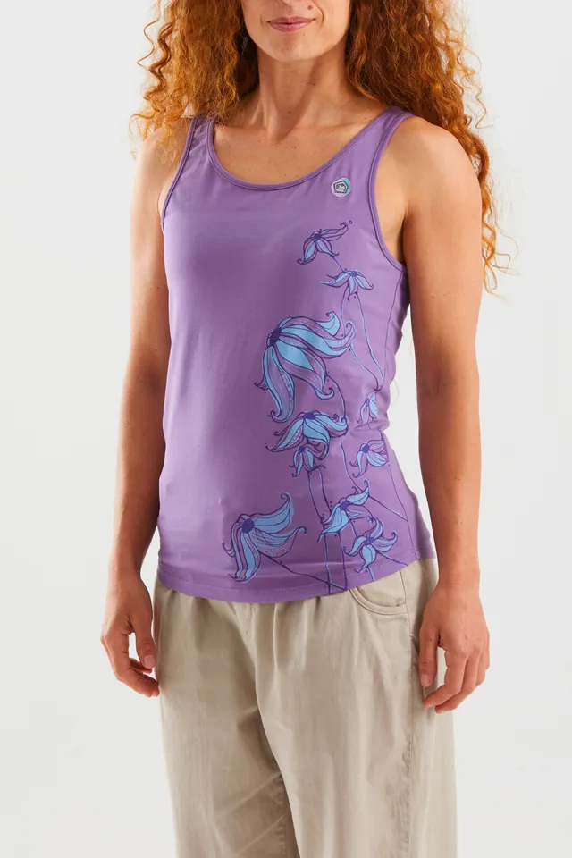 e9-tola-tank-top-damen-grape-bio-baumwolle-slim image 1