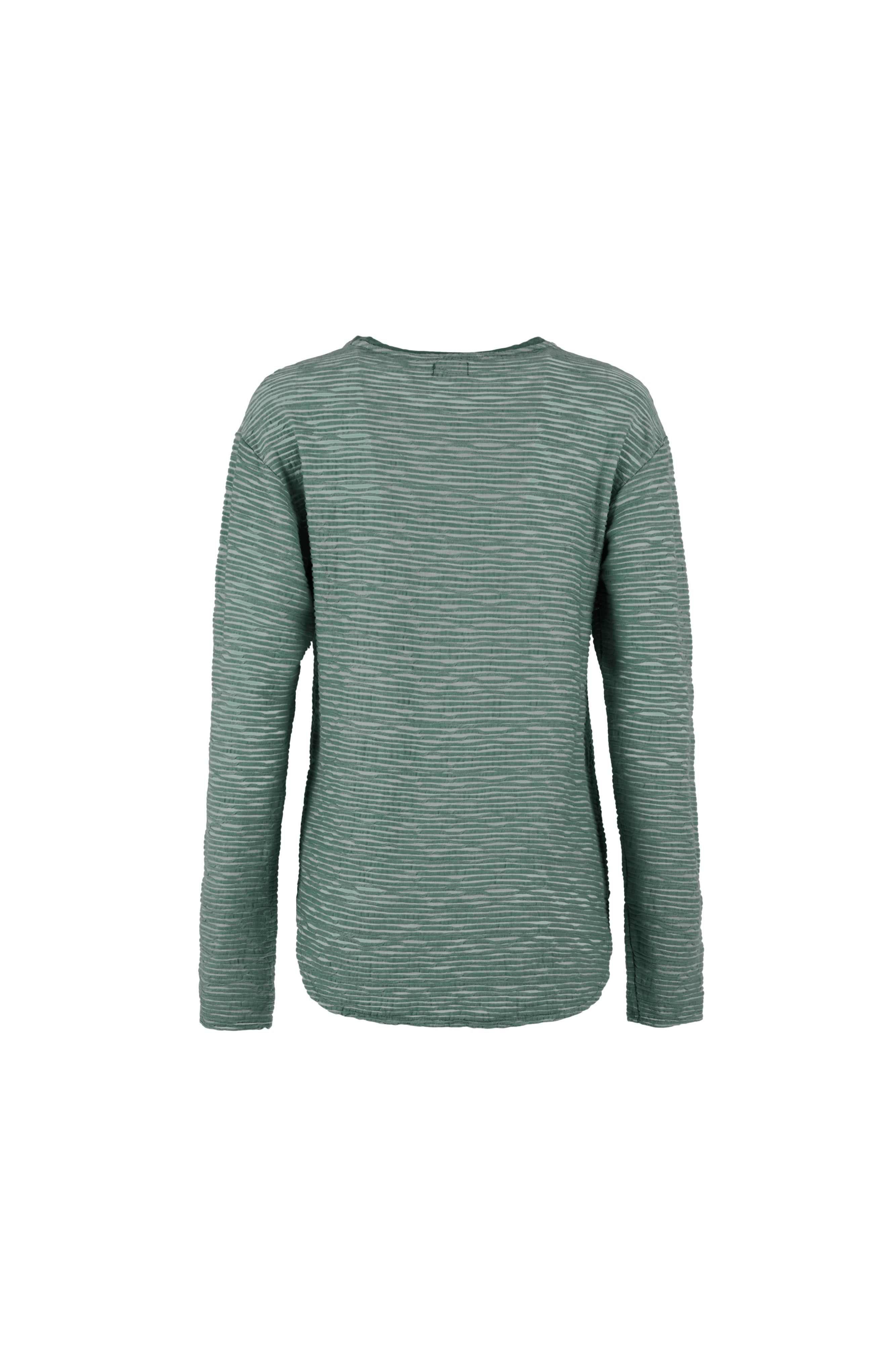 e9-kyla-langarmshirt-amythist-jacquard-regular-fit image 8