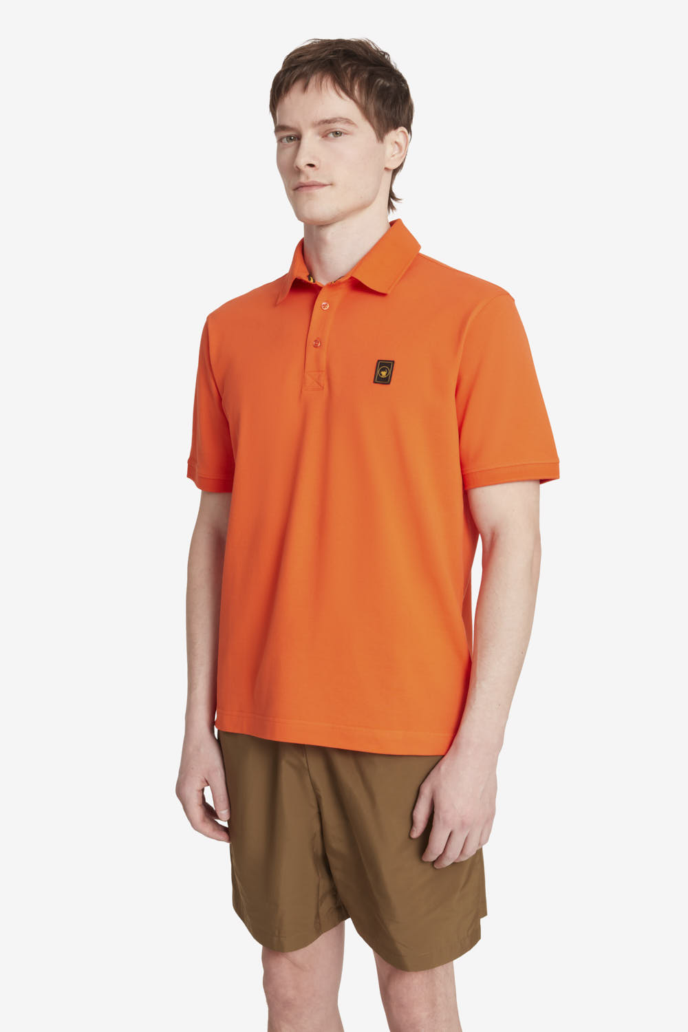 ciesse-outdoor-piff-4-0-polo-orange-herren-piqu-stretch image 2
