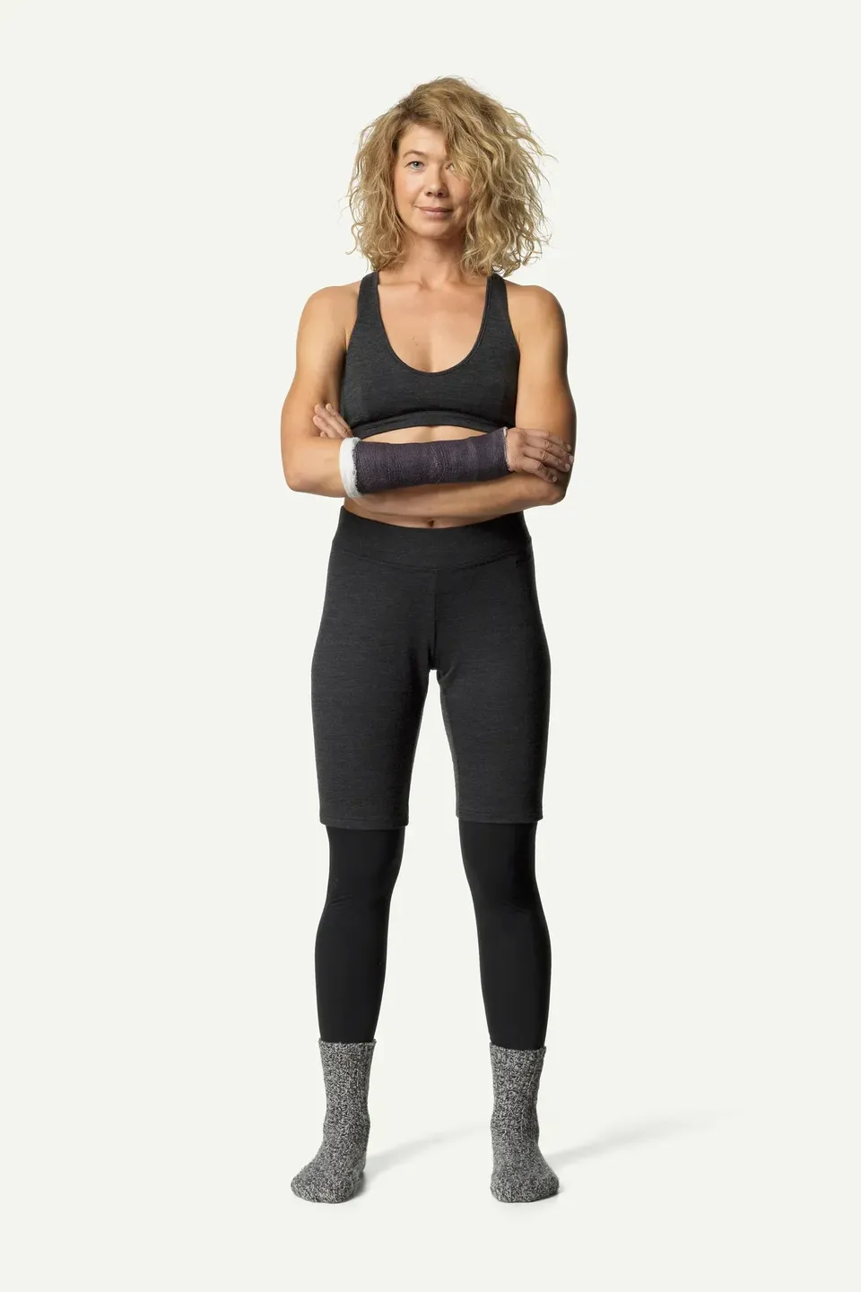 houdini-pace-wander-bra-sport-bh-true-black-s-merinowolle image 1