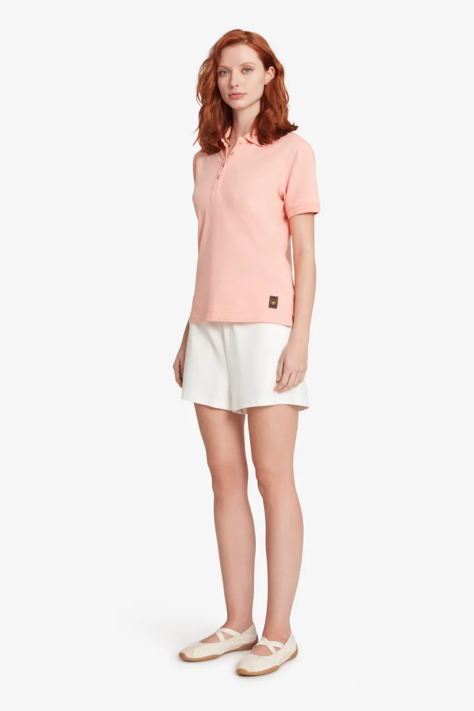 ciesse-aria-3-0-polo-damen-rosa-baumwolle image 1