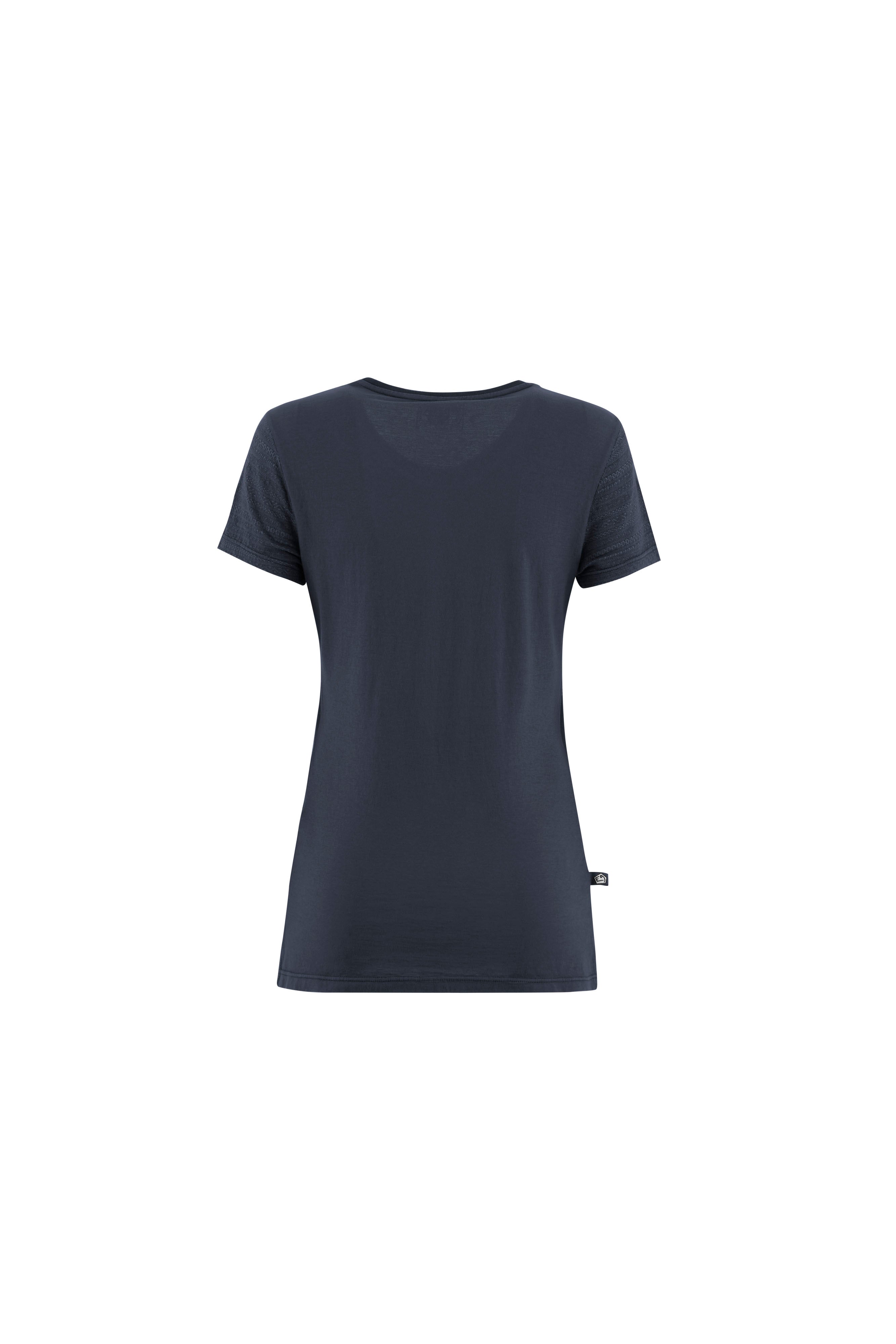 e9-dafne-t-shirt-ocean-blue-bio-baumwolle-slim image 4