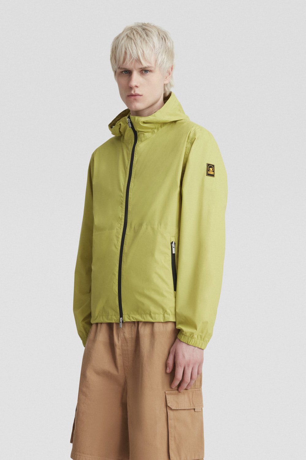 ciesse-windjacke-gr-n-unisex-mit-kapuze-wasserdicht image 1