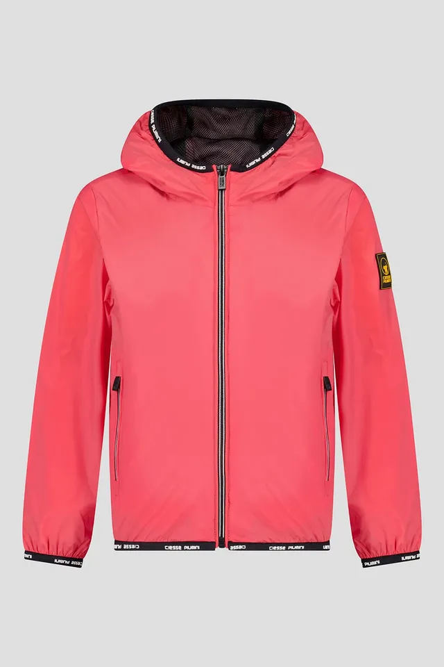 ciesse-outdoor-windjacke-koralle-mit-kapuze-unisex-wasserdicht image 1