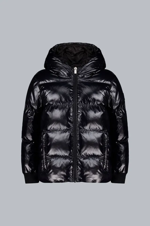 ciesse-outdoor-kannie-daunenjacke-schwarz-mit-kapuze-unisex image 1