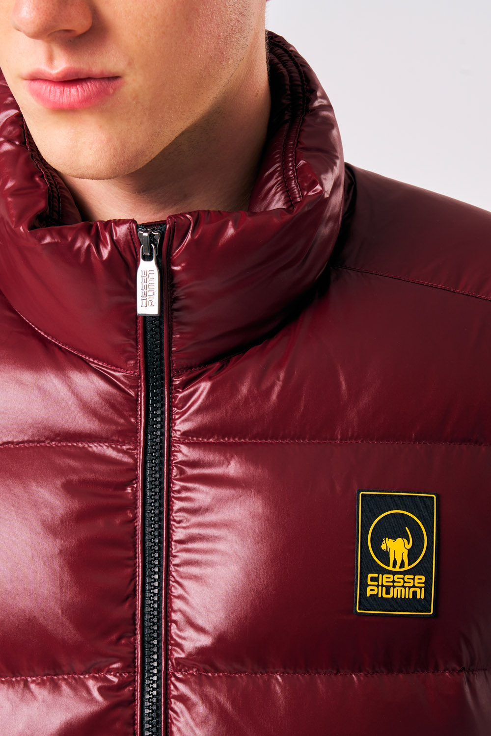 ciesse-omar-daunenjacke-bordeaux-herren-echt-daune image 4