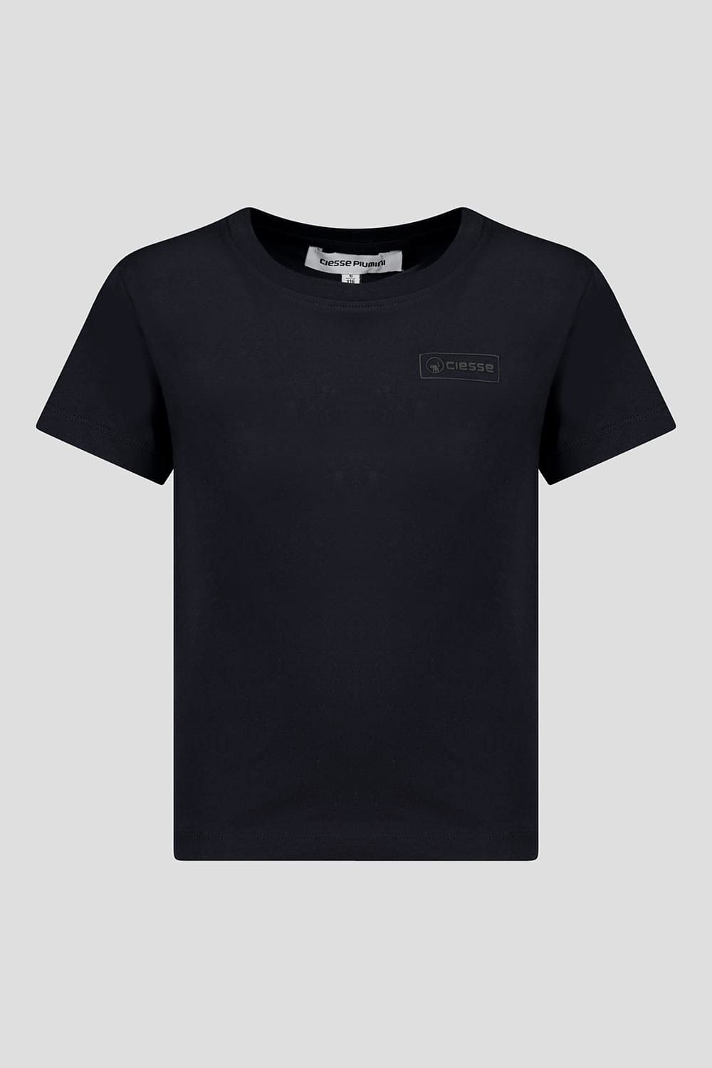 ciesse-outdoor-basic-t-shirt-schwarz-baumwolle-kurzarm image 1