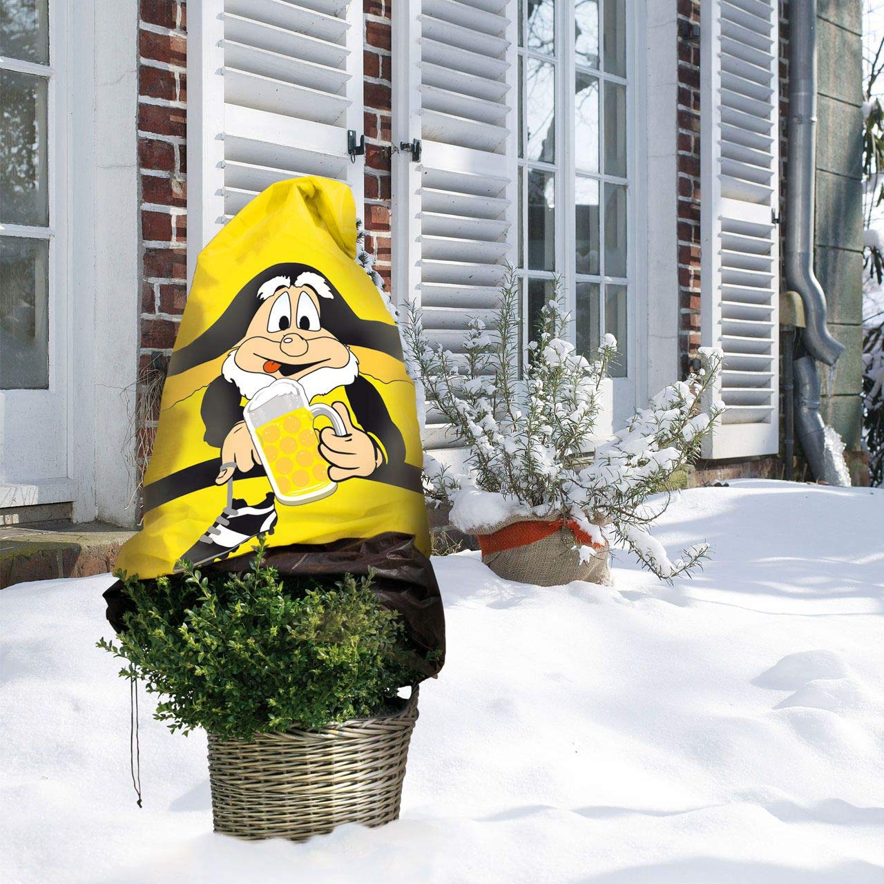 afp-winter-vlieshaube-fan-gelb-schwarz-110x150-cm-50g image 3