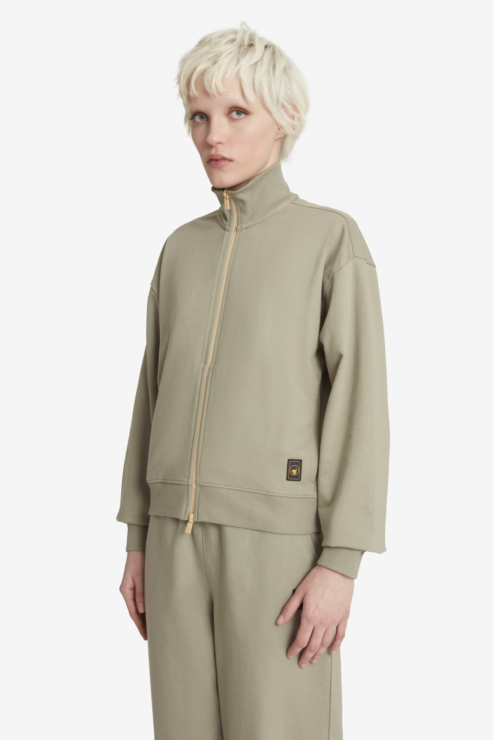 ciesse-outdoor-raquel-sweatshirt-damen-gr-n-baumwolle image 2