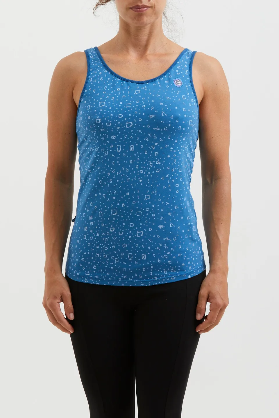 e9-tola-tank-top-magenta-bio-baumwolle-slim image 1