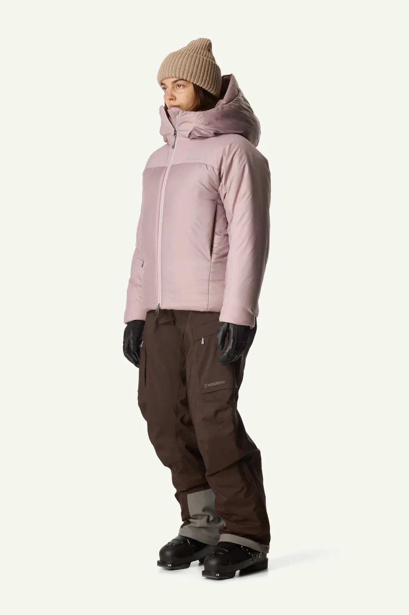 houdini-double-dunfri-winterjacke-damen-true-black image 2