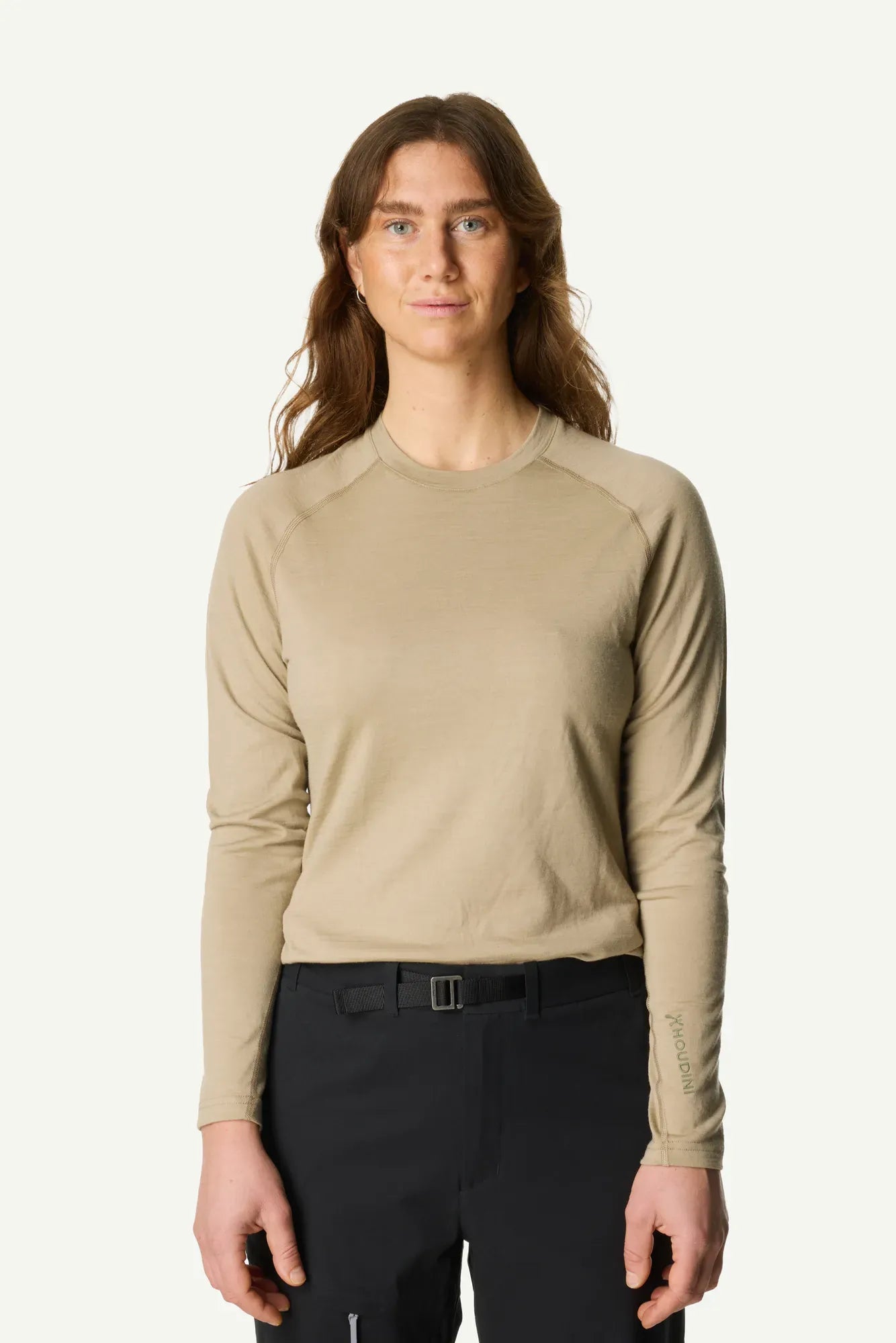 houdini-puremerino-crew-damen-shirt-true-black-merino image 3