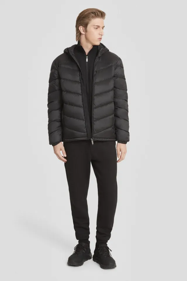 ciesse-outdoor-piumino-steppjacke-herren-schwarz-recycling-nylon image 1