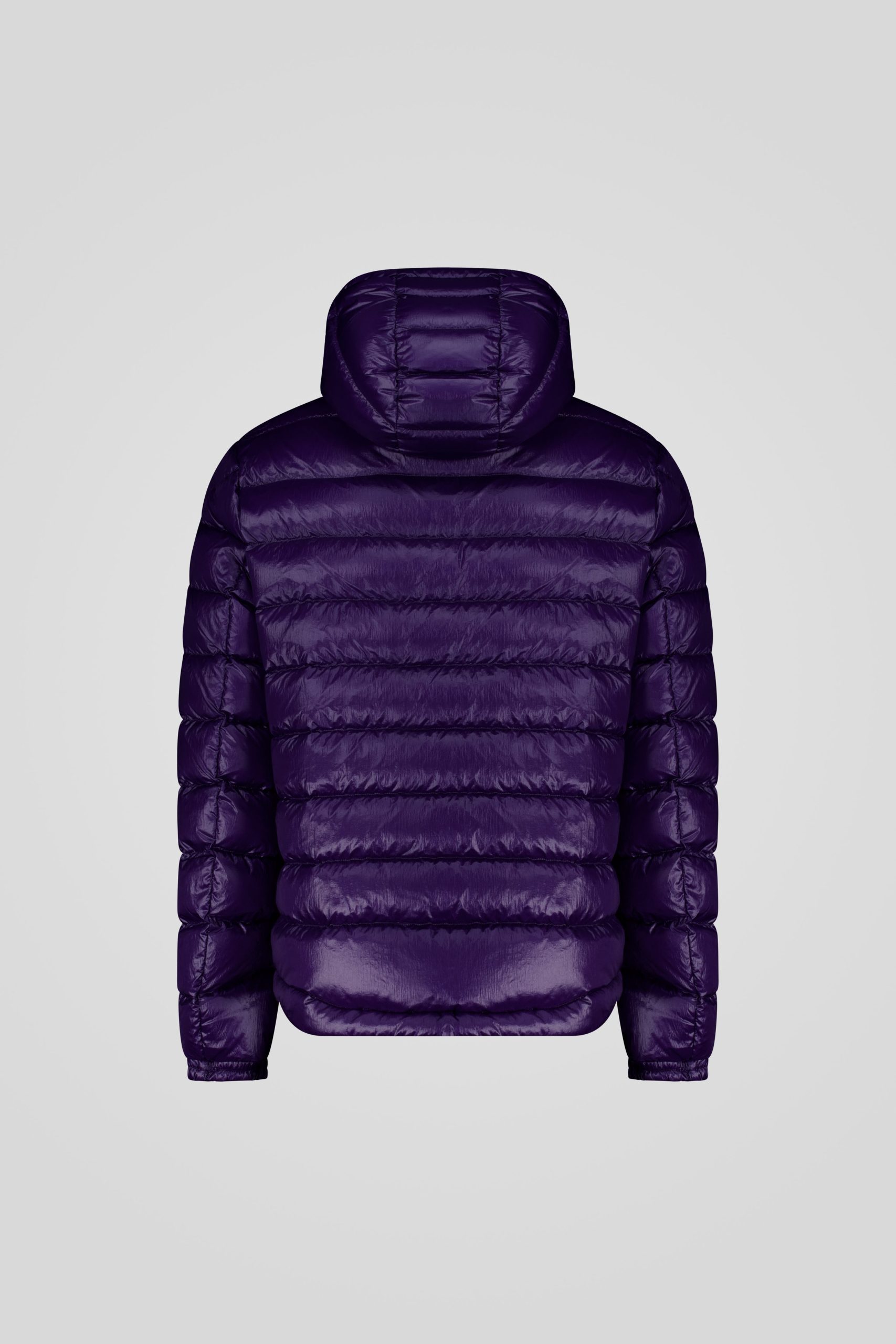 ciesse-outdoor-daunenjacke-violett-kurz-abnehmbare-kapuze image 6