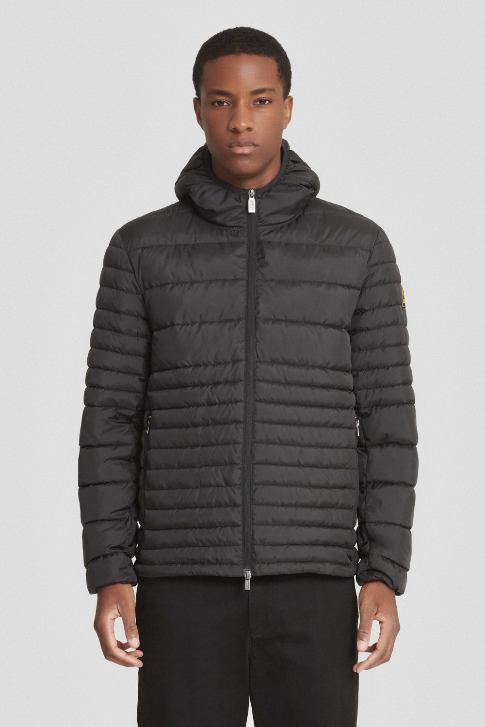 ciesse-outdoor-piumini-steppjacke-schwarz-kapuze-dwr image 1