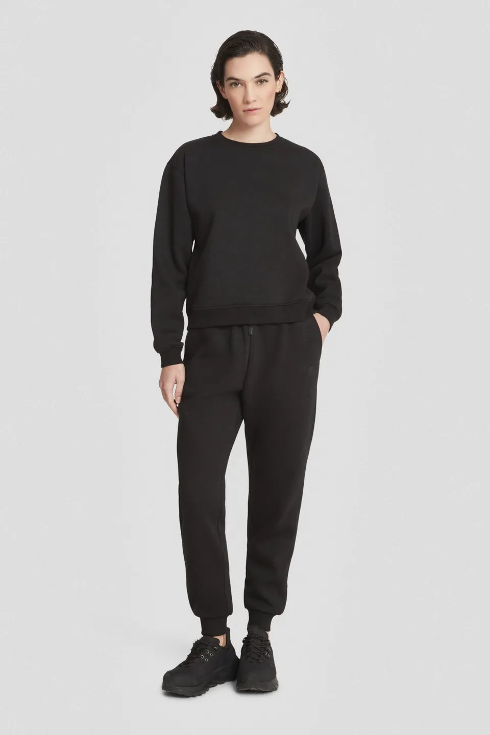 ciesse-sporthose-lang-schwarz-baumwolle-kordelzug image 1