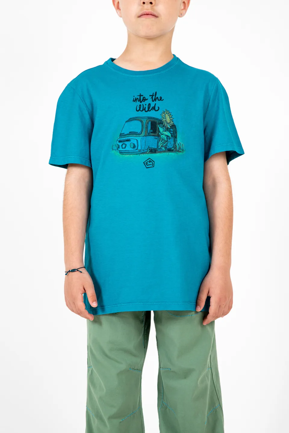 e9-b-wild-kinder-t-shirt-paprika-bio-8y image 1