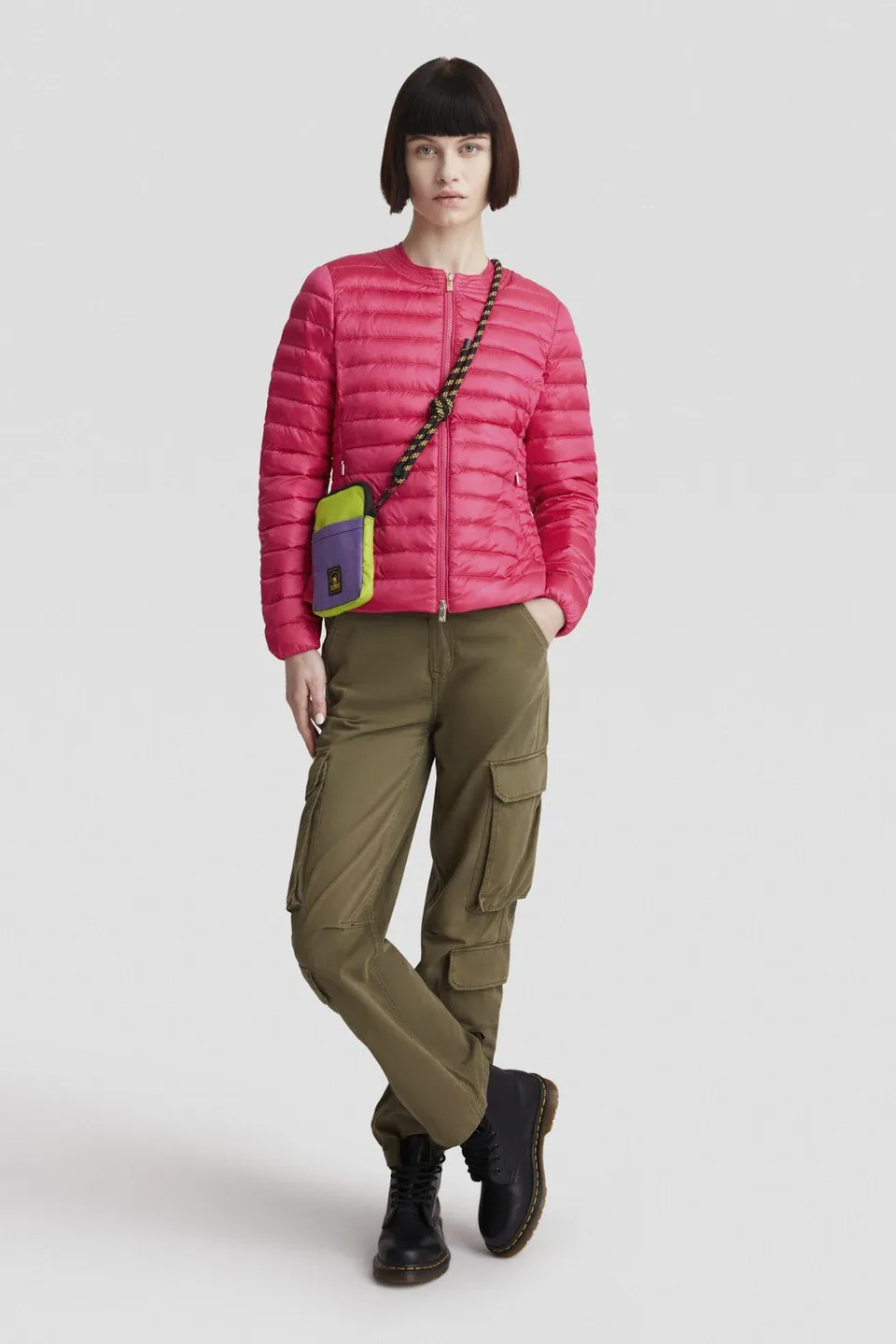 ciesse-piumini-daunenjacke-fuchsia-leicht-ohne-kapuze-800 image 1
