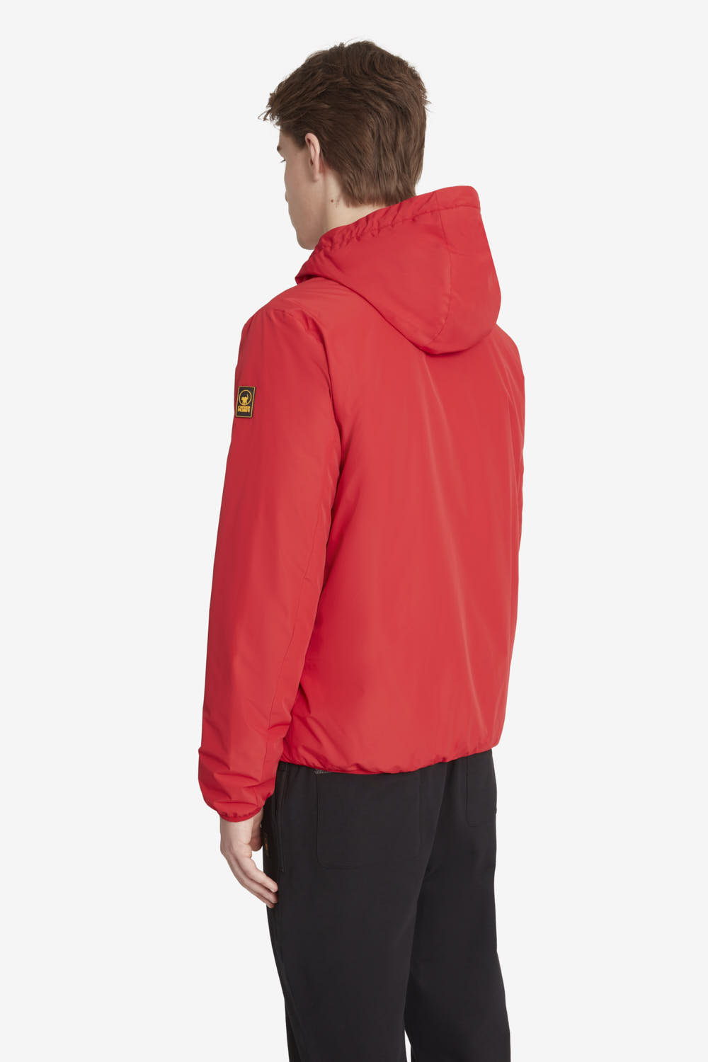ciesse-outdoor-casper-herren-jacke-rot-kapuze-dwr-leicht image 4
