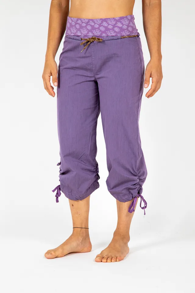 e9-n-cleo2-3-4-leggings-wisteria-bio-baumwolle-klettern image 1