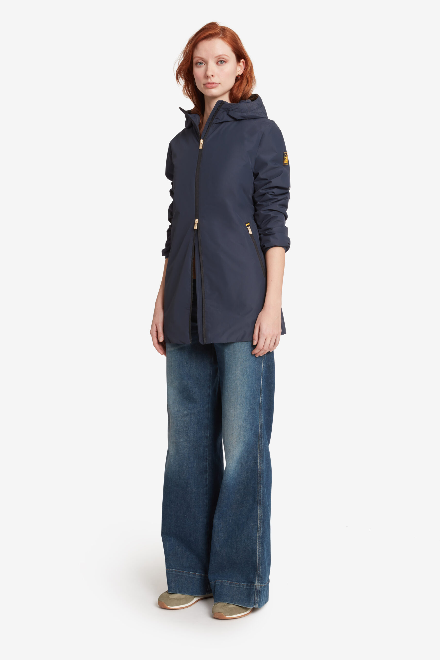 ciesse-outdoor-karuna-bergangsjacke-damen-dunkelblau-kapuze image 2