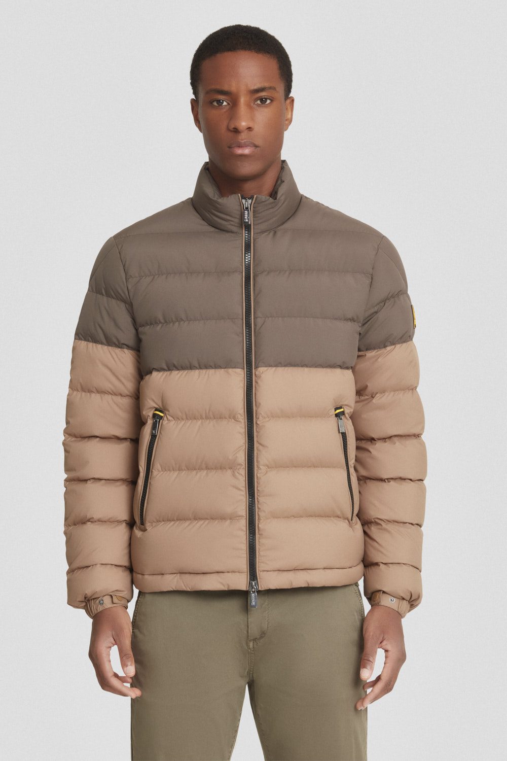 ciesse-outdoor-piumini-kurze-daunenjacke-braun-bicolor-800fp image 2