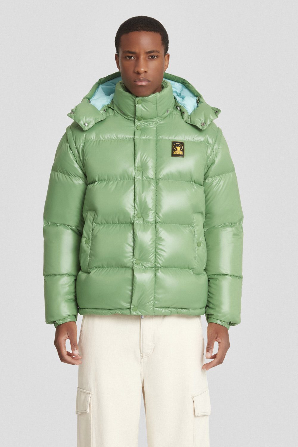 ciesse-outdoor-piumini-daunenjacke-gr-n-kapuze-rmel-abnehmbar image 2