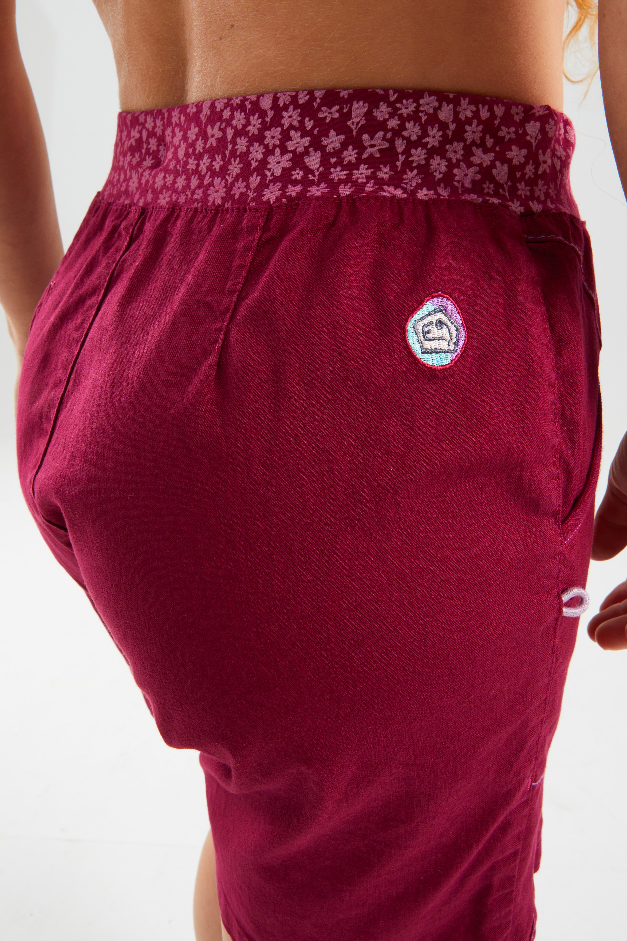 e9-wendy-shorts-slate-leinen-bio-baumwolle-slim image 4