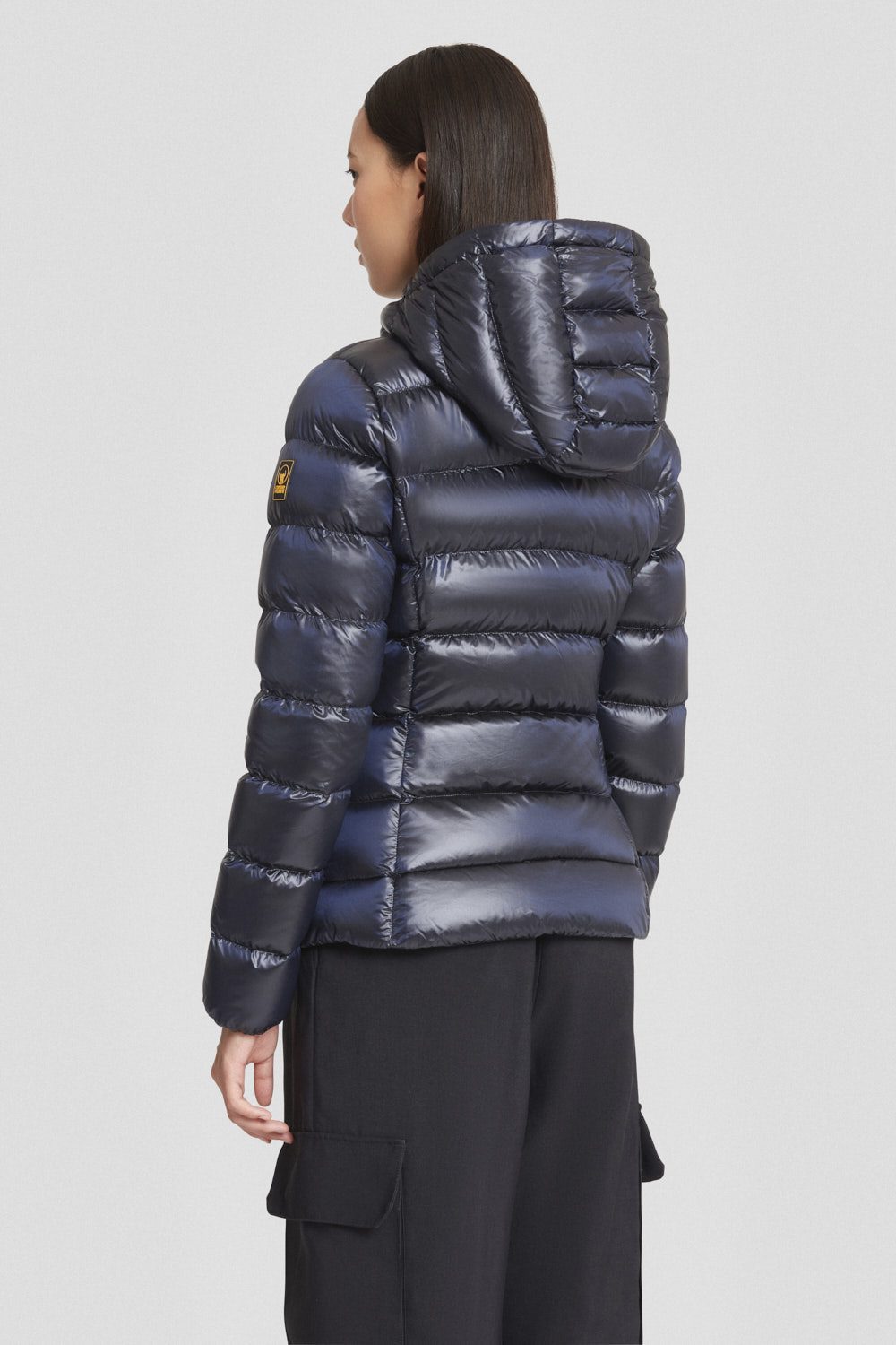 ciesse-piumini-daunenjacke-blau-mit-kapuze-dwr image 3