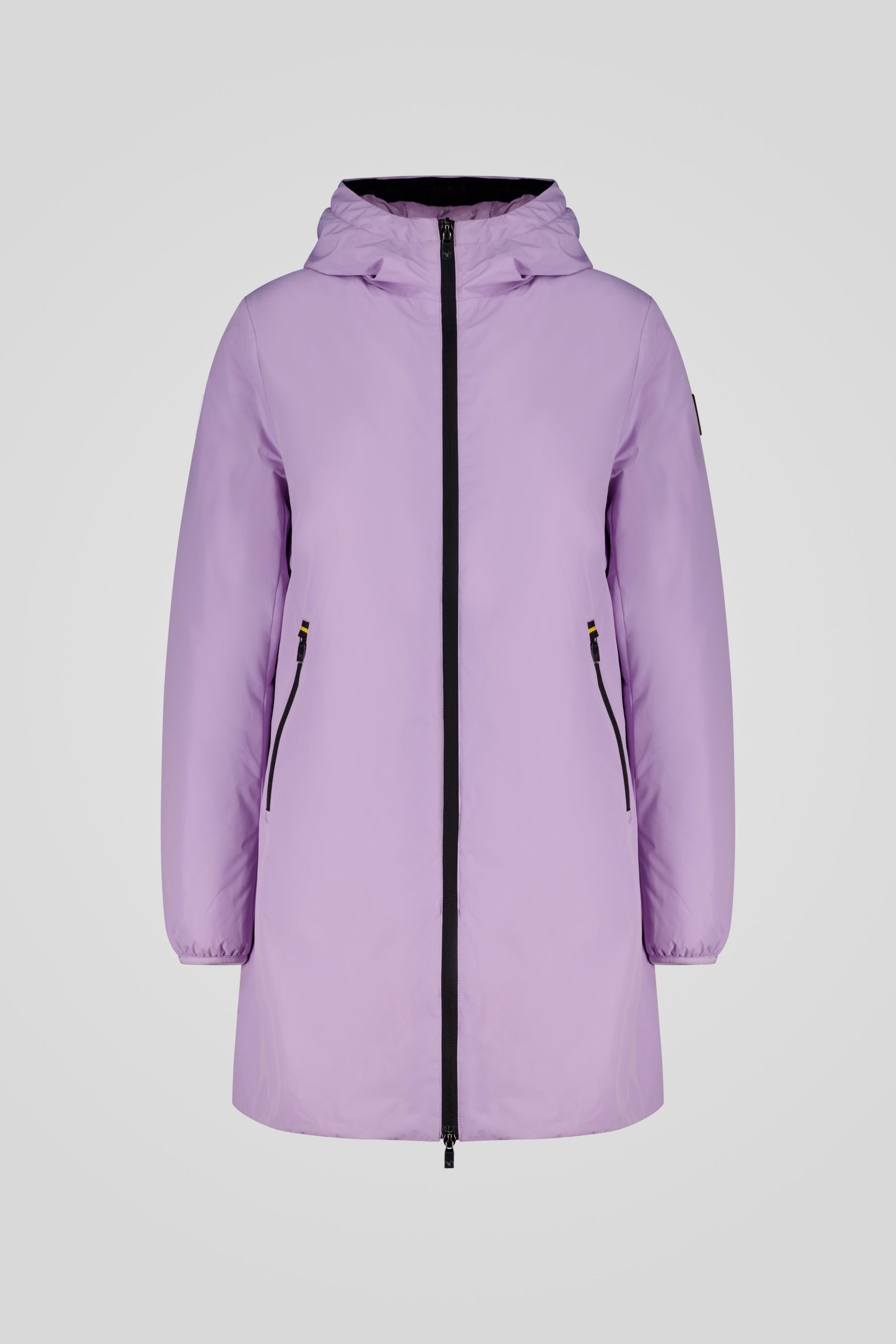 ciesse-winterjacke-lila-lang-mit-kapuze-dwr-gef-ttert image 5