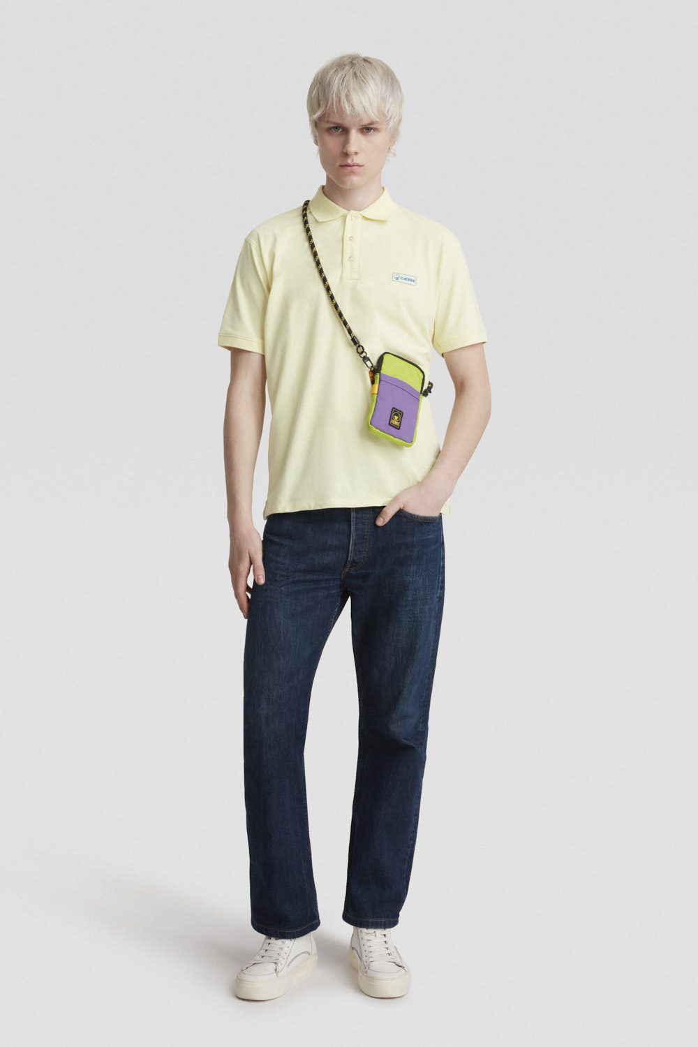 ciesse-outdoor-jersey-stretch-polo-hellgr-n-baumwolle image 1