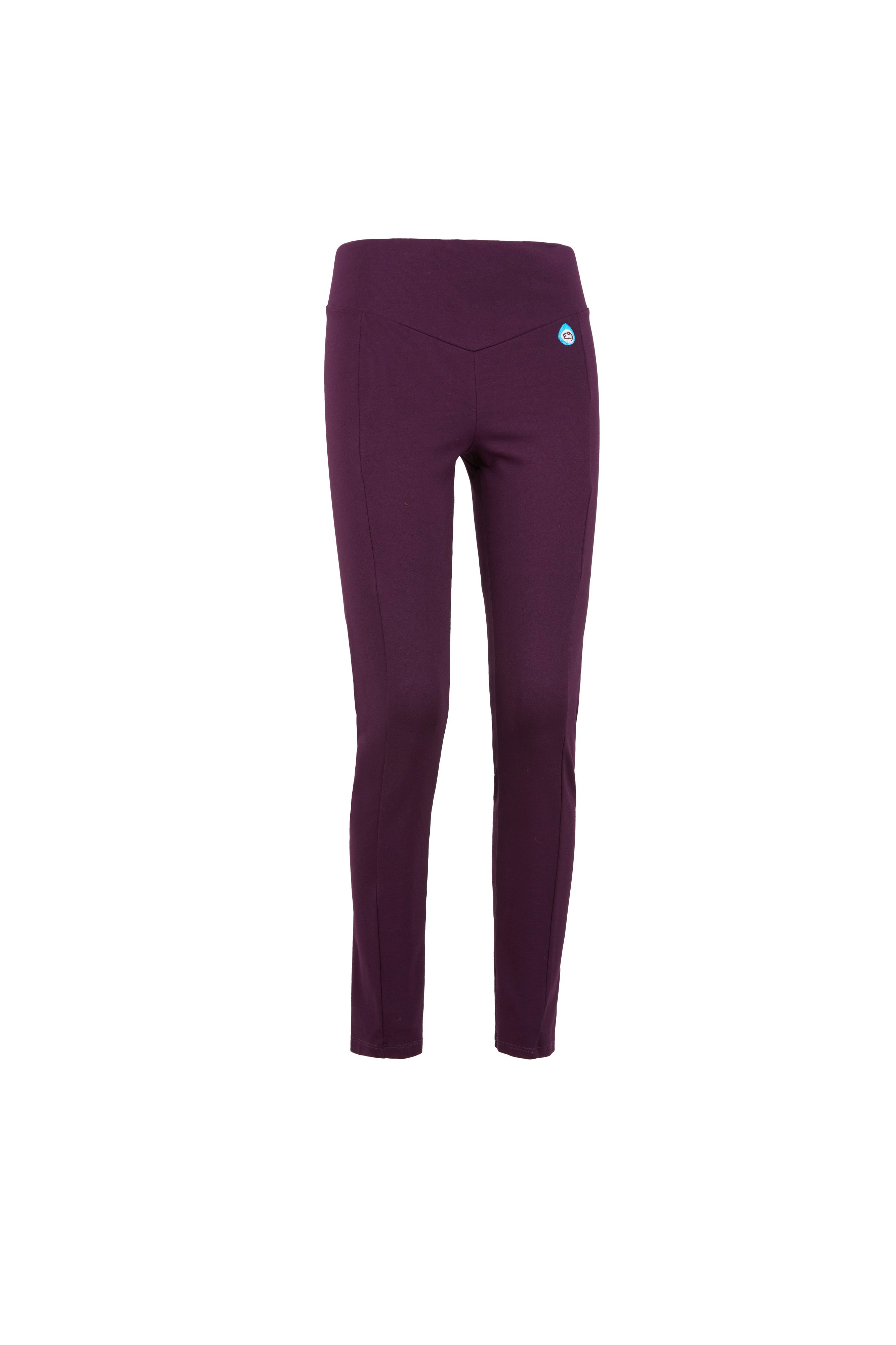 e9-anna2-2-leggings-damen-plum-baumwoll-jersey-hose image 4