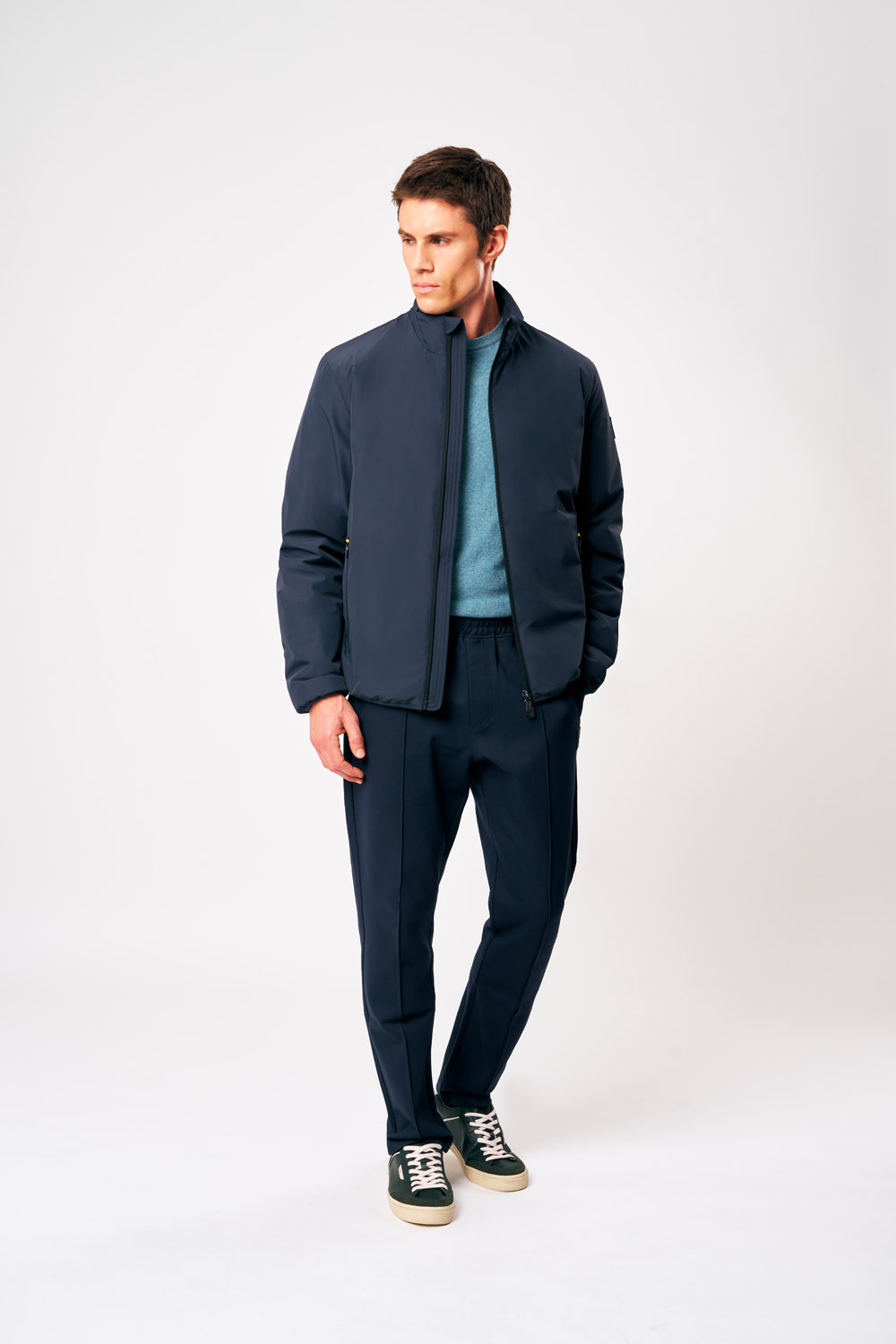 ciesse-outdoor-titano-bikerjacke-herren-blau-wattiert image 1